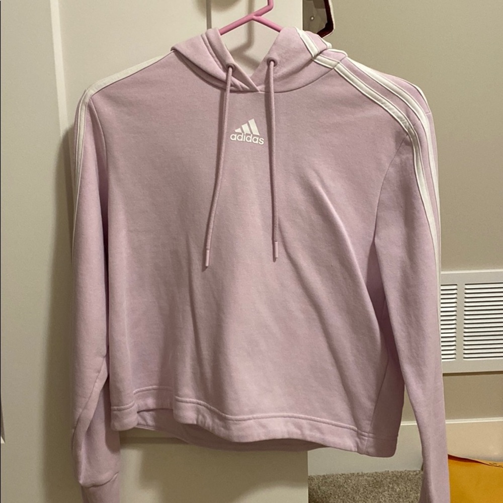 Adidas cropped hoodie
